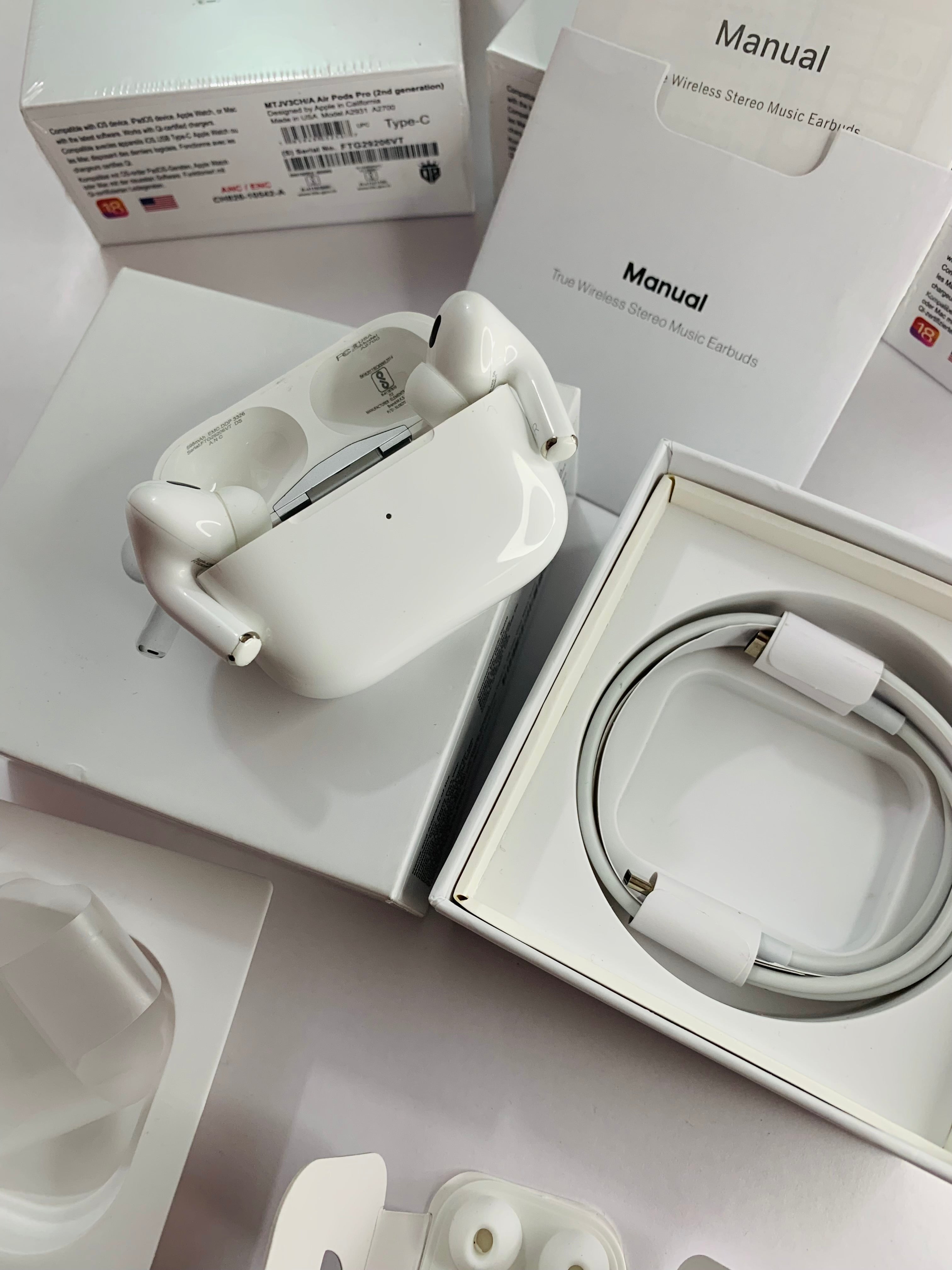 Air Pods Pro 2nd Generation With MagSafe wireless charging case support (6 Month Warranty)