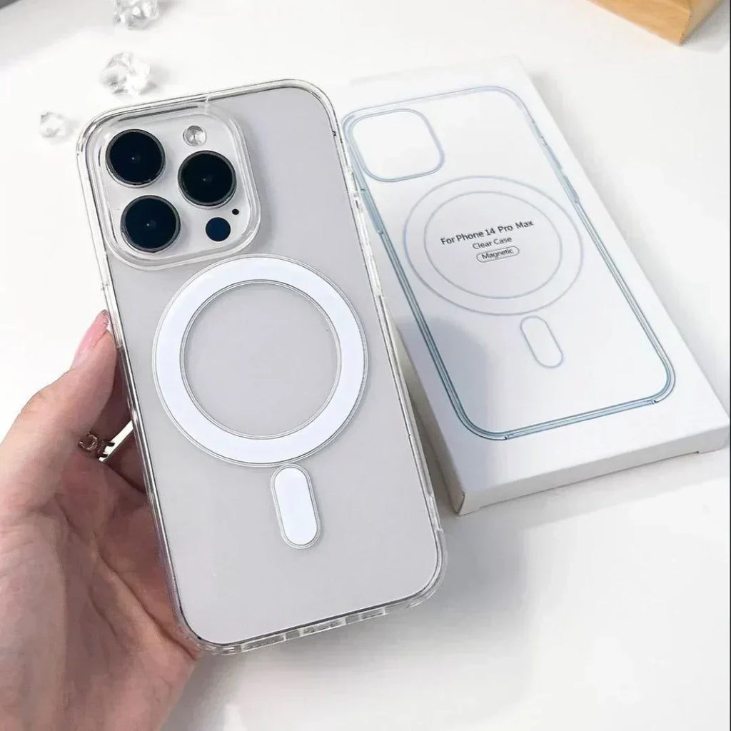 Iphone clear case with magsafe