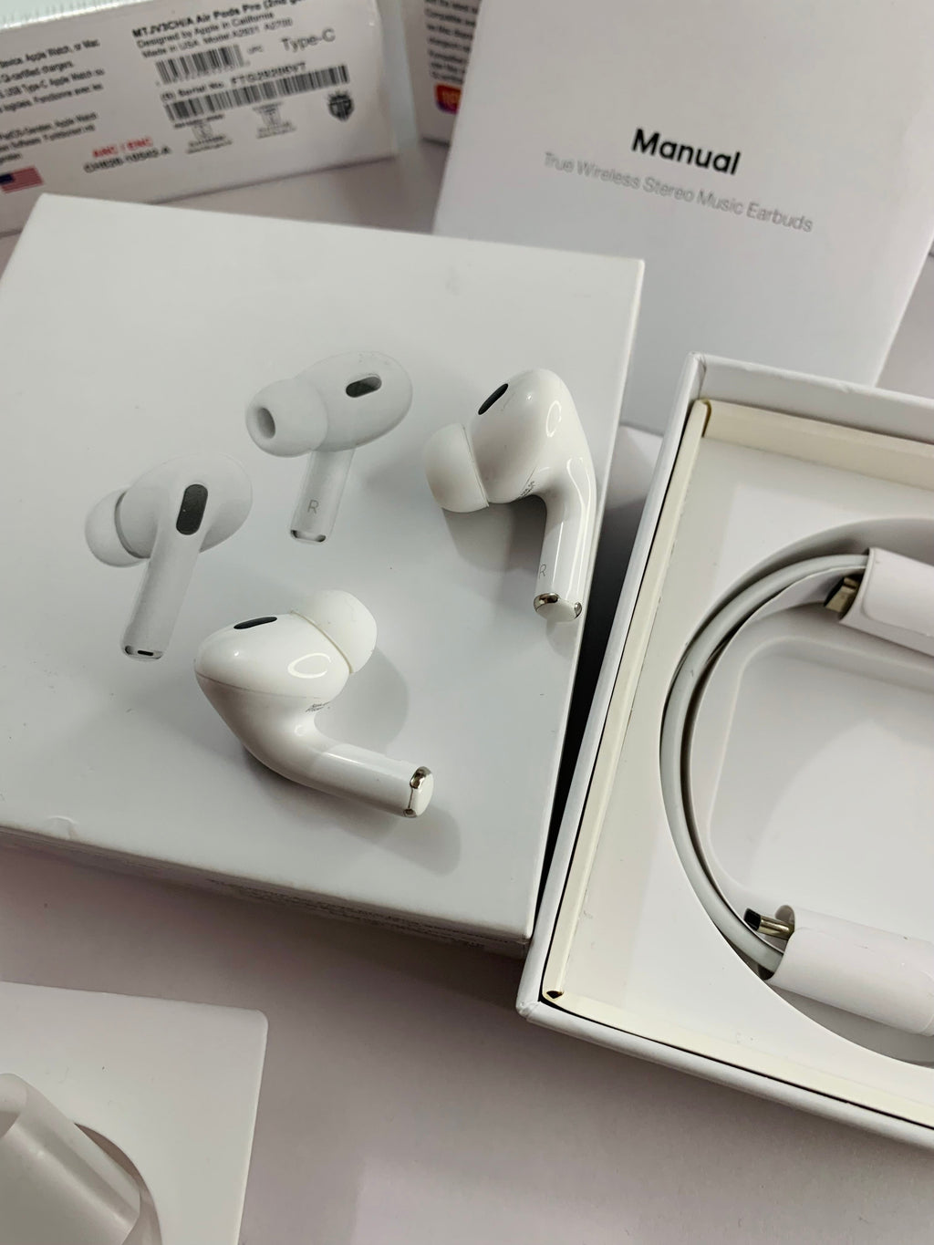 Air Pods Pro 2nd Generation With MagSafe wireless charging case support (6 Month Warranty)