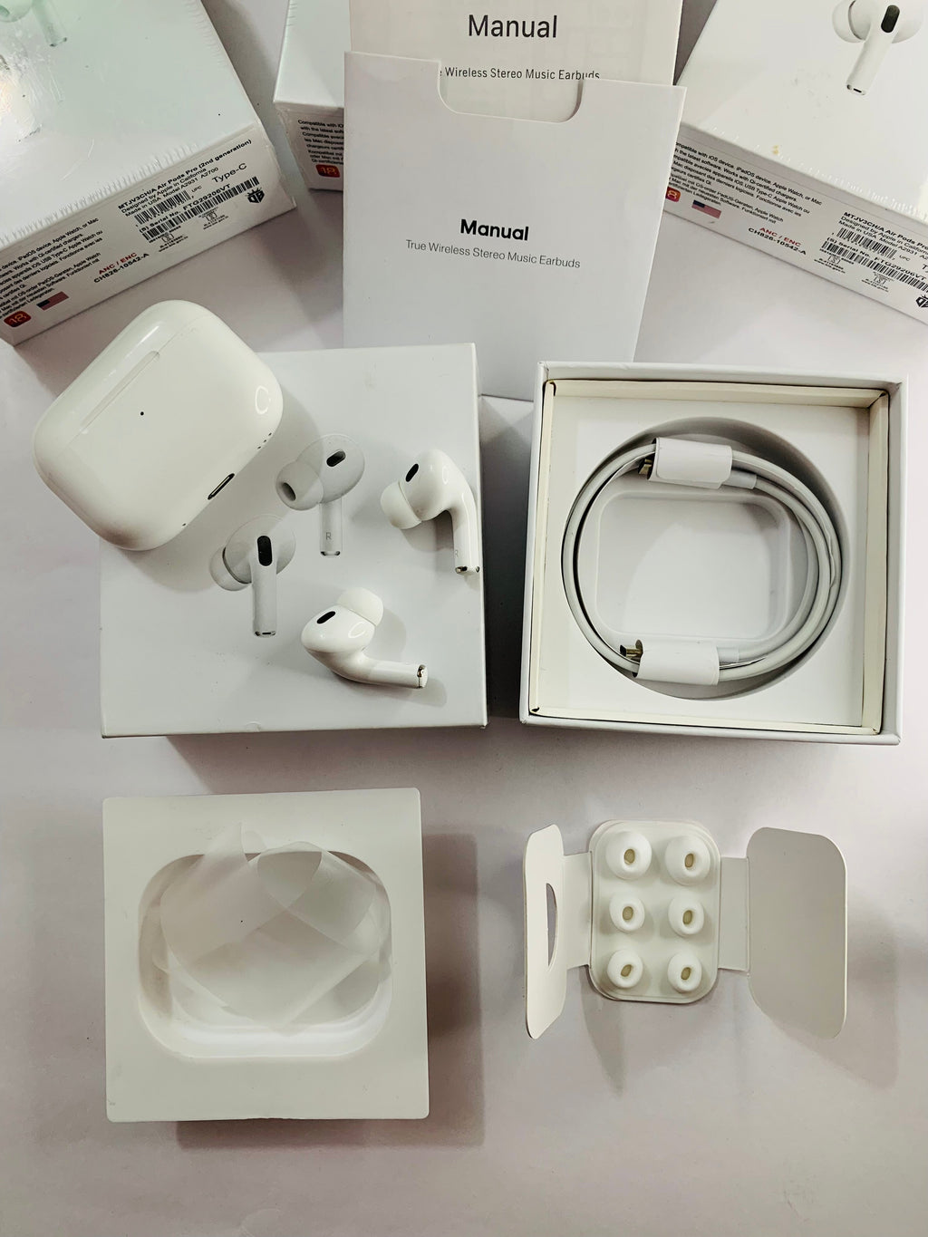 Air Pods Pro 2nd Generation With MagSafe wireless charging case support (6 Month Warranty)