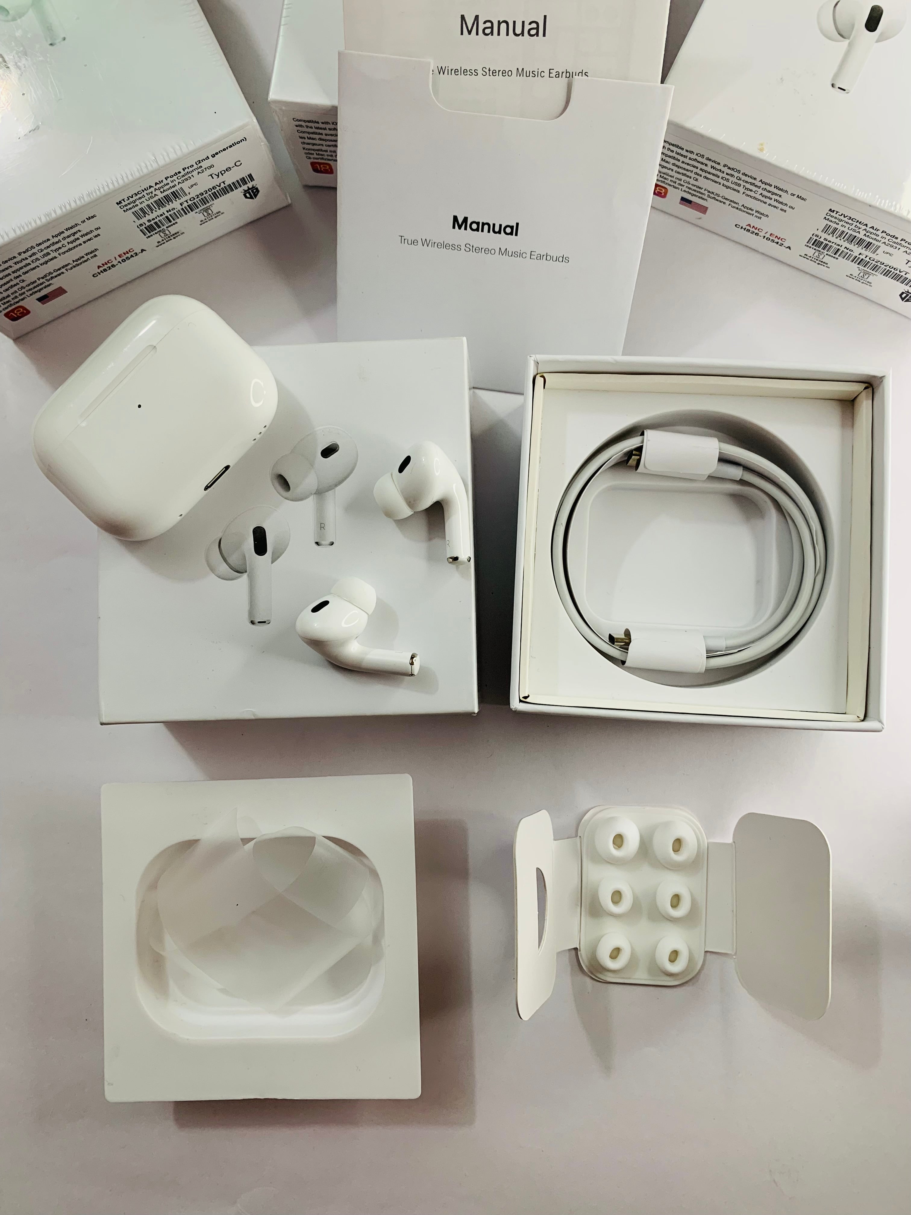 Air Pods Pro 2nd Generation With MagSafe wireless charging case support (6 Month Warranty)