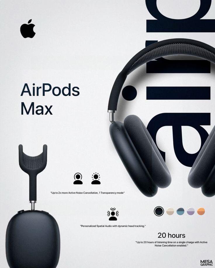 Gadgets Pods Max – ANC Wireless Headphones With 36H, 48H & 72H Battery & Deep Bass