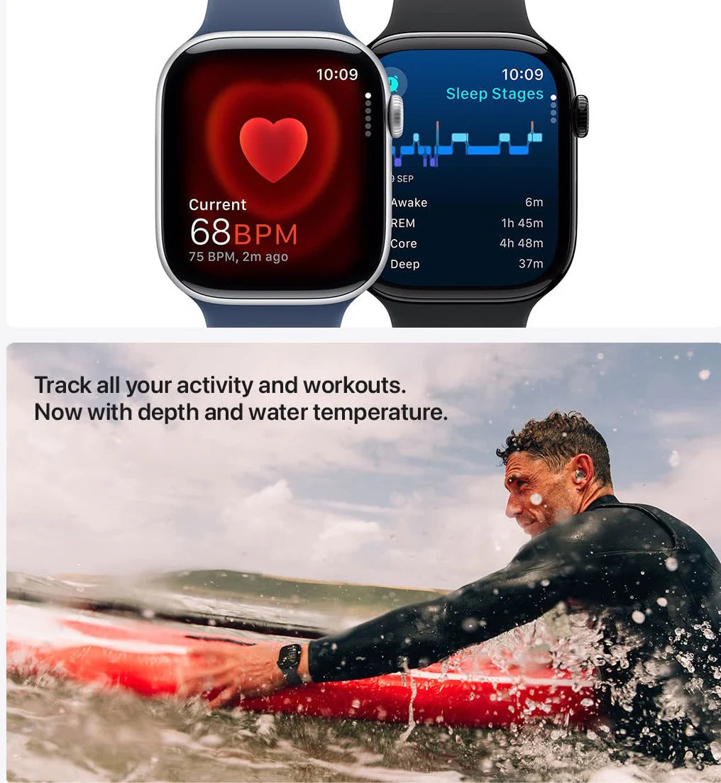 5-in-1 Premium Gadgets Combo – Series 10 Watch, Air Pro 2, Premium Extra Strap, Watch screen guard and Silicon Cover